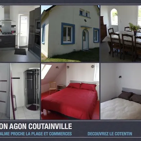Villa Conciergerie Gussy à Agon-Coutainville Extérieur photo